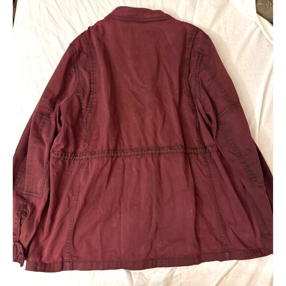 VTG Levis Red Barn Chore Jacket XXL Button & Zip Closure Four Pockets Cotton - Picture 5 of 7